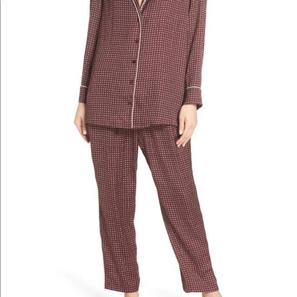 Something Navy satin pajama set - Picture 2 of 2